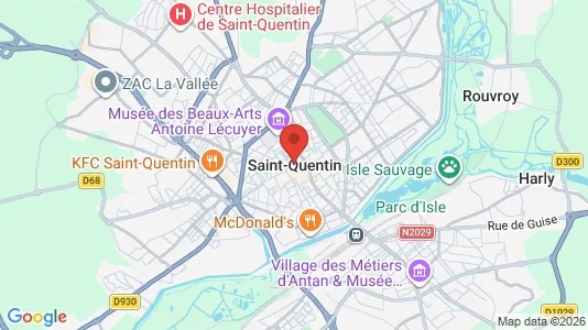 Apartments for rent in Saint-Quentin - Photo from Google Street View