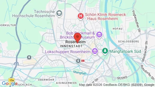 Apartments for rent in Rosenheim - Photo from Google Street View