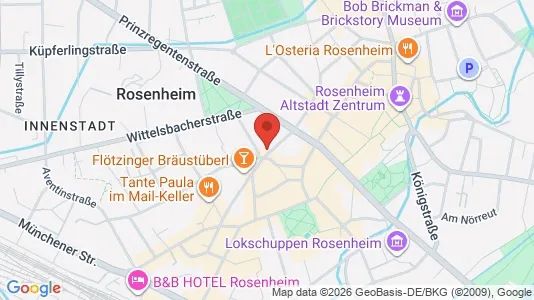 Apartments for rent in Rosenheim - Photo from Google Street View