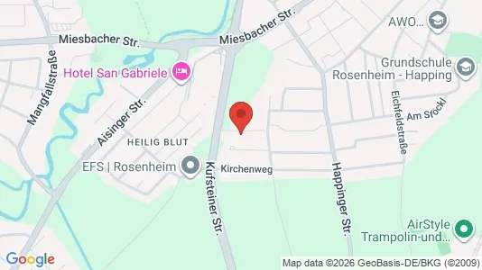 Apartments for rent in Rosenheim - Photo from Google Street View