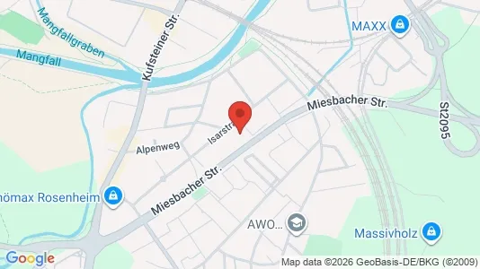 Apartments for rent in Rosenheim - Photo from Google Street View