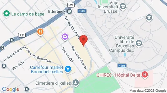 Apartments for rent in Brussels Elsene - Photo from Google Street View