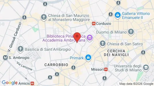 Apartments for rent i Milano Zona 1 - Centro storico - kort over placeringen