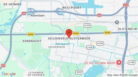 Houses for rent in Amsterdam Geuzenveld / Slotermeer - Photo from Google Street View