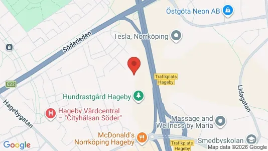 Apartments for rent i Norrköping - kort over placeringen
