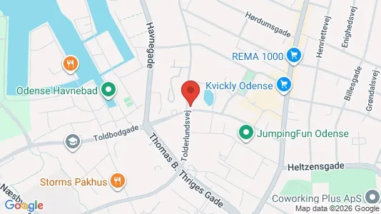 Apartments for rent in Odense C - Photo from Google Street View