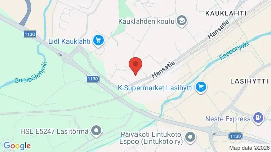 Apartments for rent i Espoo - kort over placeringen