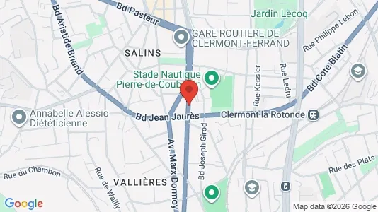 Apartments for rent in Clermont-Ferrand - Photo from Google Street View