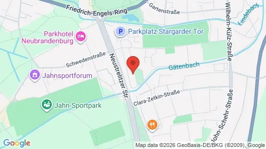 Apartments for rent i Mecklenburgische Seenplatte - kort over placeringen