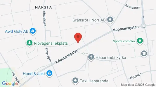 Apartments for rent in Haparanda - Photo from Google Street View