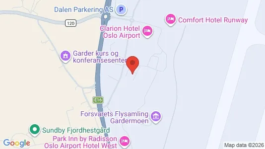 Apartments for rent i Ullensaker - kort over placeringen