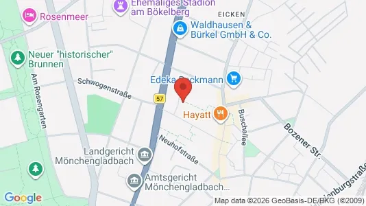 Apartments for rent in Mönchengladbach - Photo from Google Street View