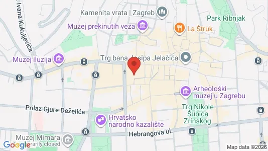Apartments for rent i Sljeme (Medvednica-Tomislavac) - kort over placeringen
