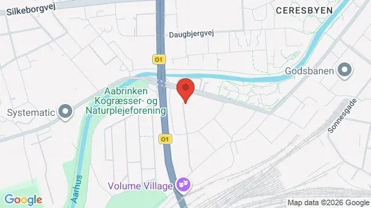 Apartments for rent i Aarhus C - kort over placeringen