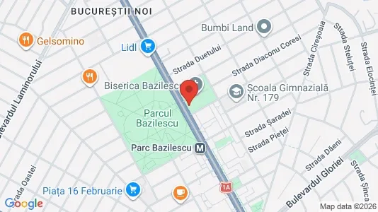 Apartments for rent i Bucharest - Sectorul 1 - kort over placeringen