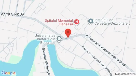 Apartments for rent i Bucharest - Sectorul 1 - kort over placeringen