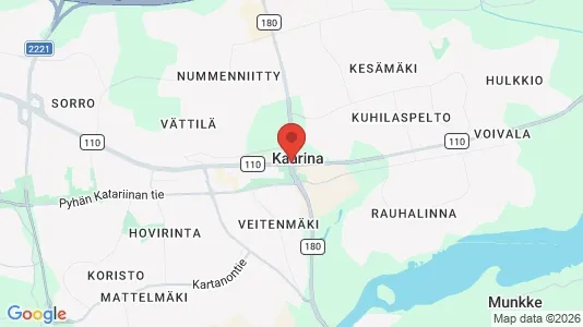 Apartments for rent i Kaarina - kort over placeringen