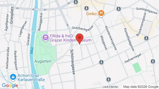 Apartments for rent i Eggersdorf bei Graz - kort over placeringen