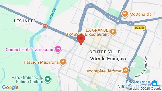 Apartments for rent i Montreuil - kort over placeringen