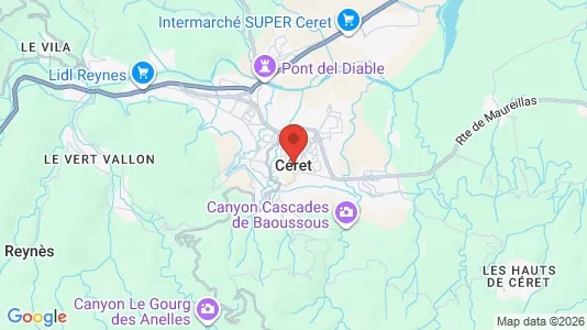 Houses for rent in Céret - Photo from Google Street View