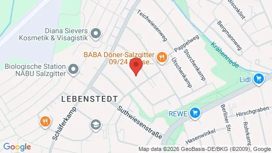 Apartments for rent i Salzgitter - kort over placeringen
