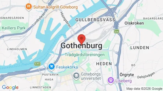Rooms for rent in Gothenburg City Centre - Photo from Google Street View