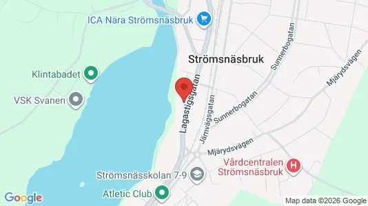 Apartments for rent i Markaryd - kort over placeringen