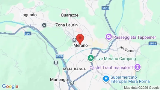 Apartments for rent in Merano - Photo from Google Street View