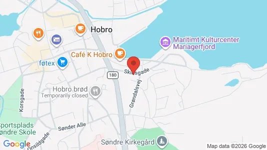 Apartments for rent in Hobro - Photo from Google Street View