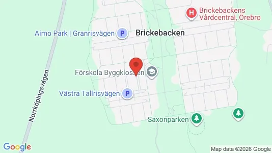 Apartments for rent i Örebro - kort over placeringen