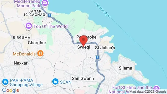 Apartments for rent in Swieqi - Photo from Google Street View