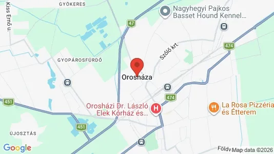 Apartments for rent in Orosházi - Photo from Google Street View