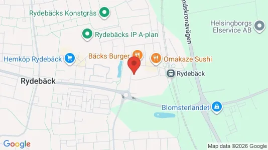 Apartments for rent i Helsingborg - kort over placeringen