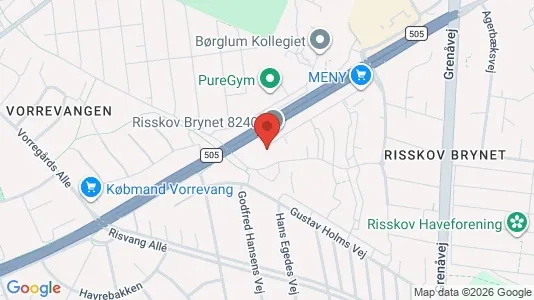 Apartments for rent in Risskov - Photo from Google Street View