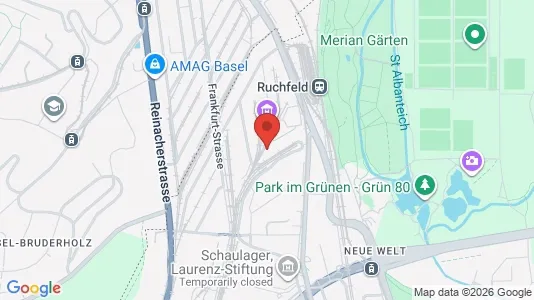 Apartments for rent i Arlesheim - kort over placeringen