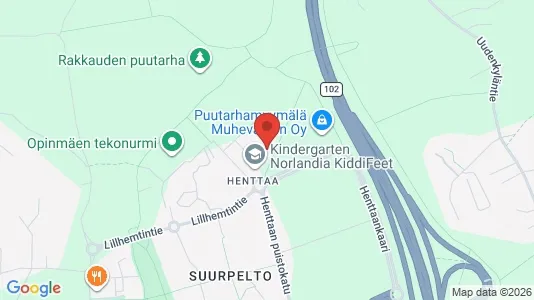 Apartments for rent i Espoo - kort over placeringen