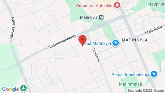 Apartments for rent i Espoo - kort over placeringen