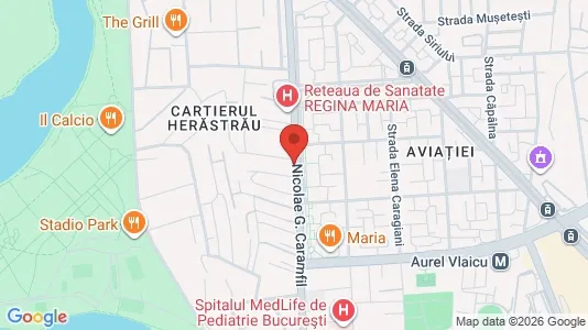 Apartments for rent i Bucharest - Sectorul 1 - kort over placeringen