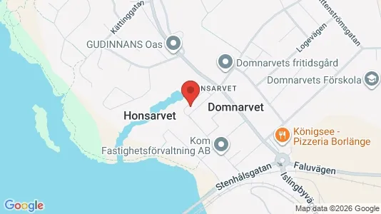 Apartments for rent i Borlänge - kort over placeringen