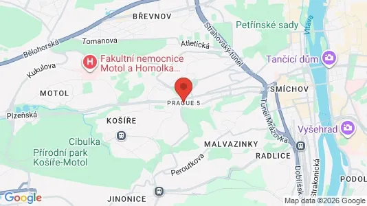 Apartments for rent in Prague 5 - Photo from Google Street View