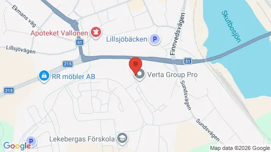 Apartments for rent i Finspång - kort over placeringen