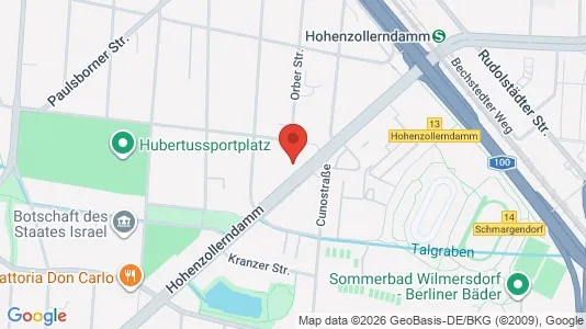 Rooms for rent in Berlin Charlottenburg-Wilmersdorf - Photo from Google Street View