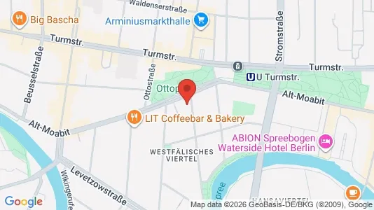 Apartments for rent i Berlin Mitte - kort over placeringen
