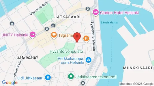 Apartments for rent i Helsinki Eteläinen - kort over placeringen