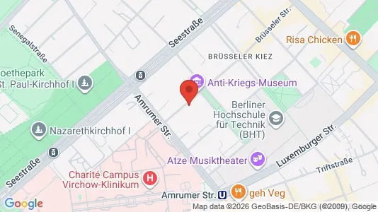 Rooms for rent in Berlin Mitte - Photo from Google Street View
