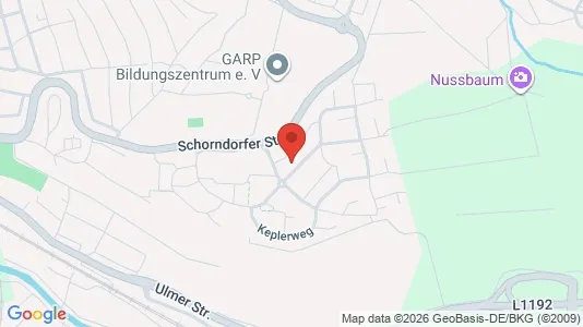 Apartments for rent i Esslingen - kort over placeringen