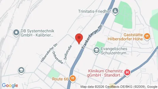 Apartments for rent in Chemnitz - Photo from Google Street View
