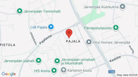 Apartments for rent i Järvenpää - kort over placeringen