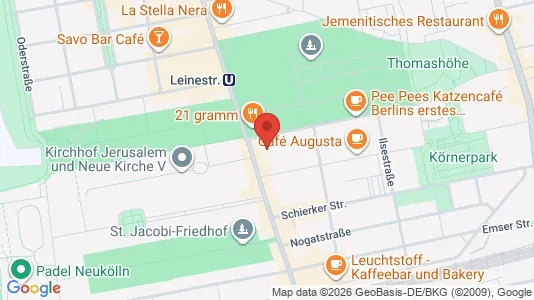 Rooms for rent i Berlin Neukölln - kort over placeringen