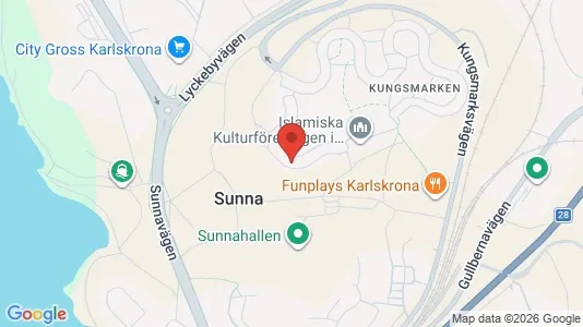 Apartments for rent in Karlskrona - Photo from Google Street View